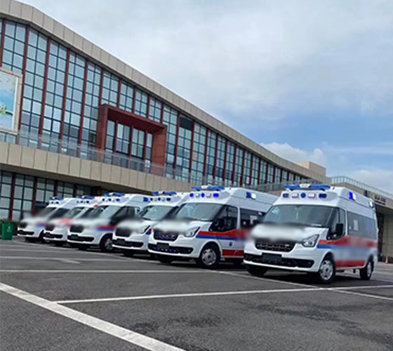 白水县服务车队展示