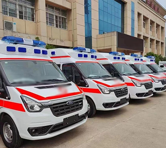 白水县服务车队展示