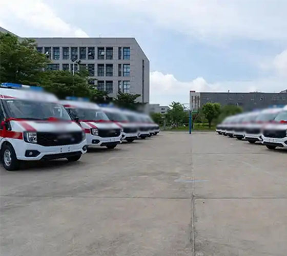 白水县服务车队展示